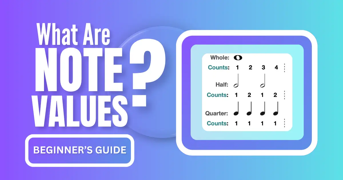 What are note values